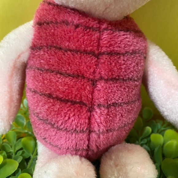DISNEY WINNIE THE POOH PIGLET BEANY PLUSH POOH 100 ACRE COLLECTION GUND 9.5” - Picture 3 of 12